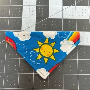 XXS Rainbow Dog or Cat Bandanna